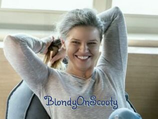 BlondyOnScooty